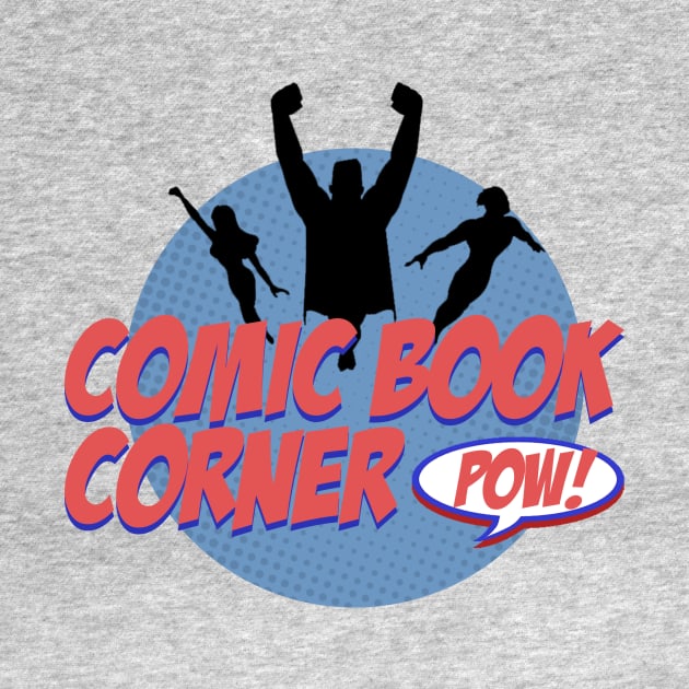 Comic Book Corner Logo by dinnerandapodcast